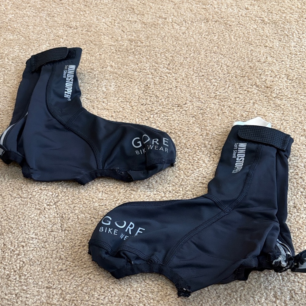 Gore Bike Wear Black Overshoes